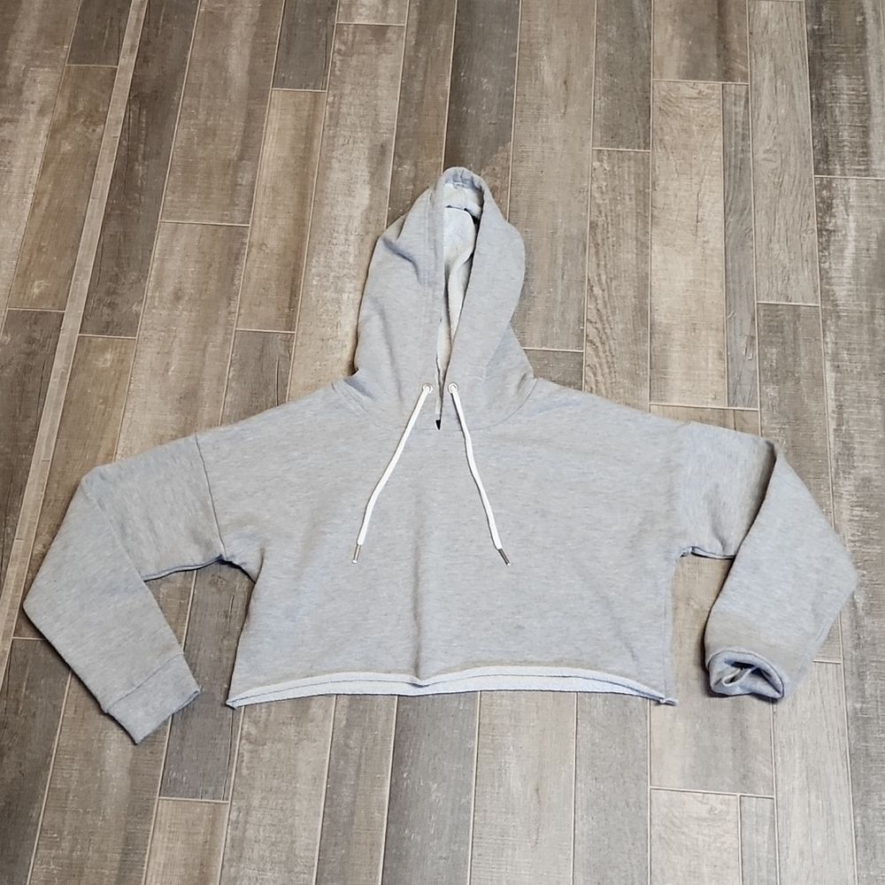 Forever 21 Brand Cropped Hoodie